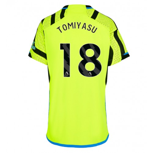 Arsenal Takehiro Tomiyasu #18 Gostujuci Dres za Ženska 2023-24 Kratak Rukav